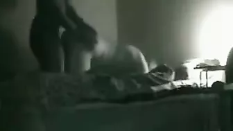 Interracial Cowgirl Rides Big Cock in Hidden Cam Porn - Amateur BBW Orgasms with BBC