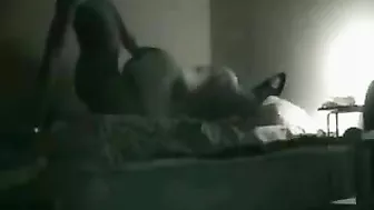 Interracial Cowgirl Rides Big Cock in Hidden Cam Porn - Amateur BBW Orgasms with BBC