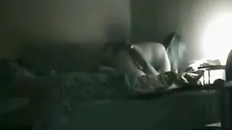 Interracial Cowgirl Rides Big Cock in Hidden Cam Porn - Amateur BBW Orgasms with BBC