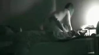 Interracial Cowgirl Rides Big Cock in Hidden Cam Porn - Amateur BBW Orgasms with BBC