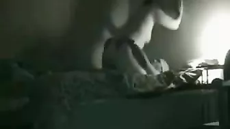 Interracial Cowgirl Rides Big Cock in Hidden Cam Porn - Amateur BBW Orgasms with BBC