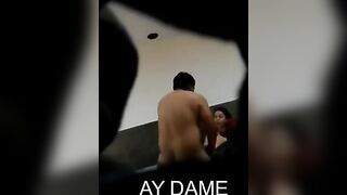 Latino Threesome with Hidden Cam - Amateur Group Sex