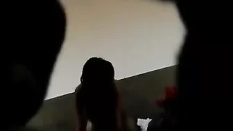 Latino Threesome with Hidden Cam - Amateur Group Sex