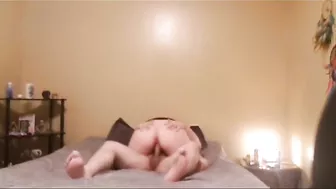 Tinder Slut Hidden Cam Cowgirl Ride with Thick Ass and Big Butt