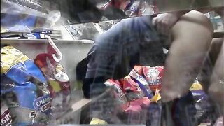 MILF Blowjob at Work - Hidden Cam Caught Mom Secret Desires!