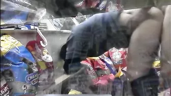 MILF Blowjob at Work - Hidden Cam Caught Mom Secret Desires!