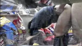 MILF Blowjob at Work - Hidden Cam Caught Mom Secret Desires!