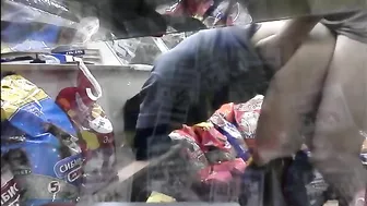 MILF Blowjob at Work - Hidden Cam Caught Mom Secret Desires!