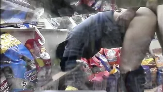 MILF Blowjob at Work - Hidden Cam Caught Mom Secret Desires!