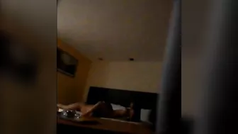 Spy on Hidden Cam Hot Body Fuck with Amateur Brunette Cowgirl