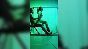 Asian Stripper Rides Cowboy in Hidden Cam Amateur Porn