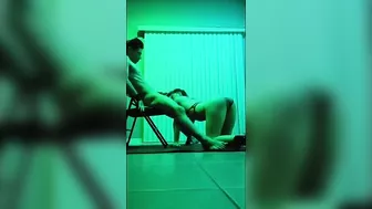 Asian Stripper Rides Cowboy in Hidden Cam Amateur Porn