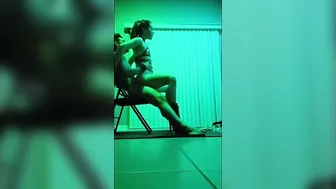 Asian Stripper Rides Cowboy in Hidden Cam Amateur Porn