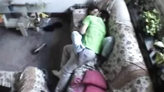 Busty Cowgirl Gets Banged on Hidden Cam