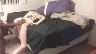 Interracial Hidden Cam Amateur Moans for Big Black Cock