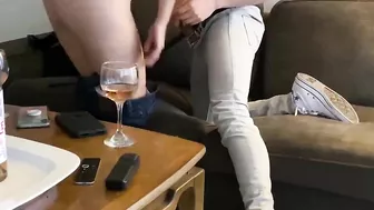 Amateur Latina Blows Big Tits on Hidden Cam