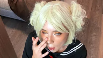 Gorgeous cosplay sister takes boyfriend's prick up her asshole Gorgeous cosplay sister takes boyfriend's prick up her asshole