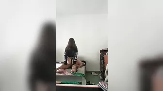 Ride Me Harder - Latina Girlfriend Hidden Cam Orgasm