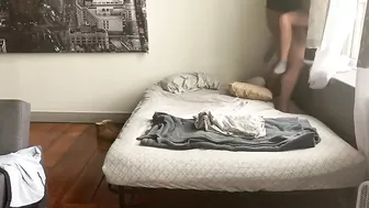 Submissive Petite Ebony Freak Gets Banged by Big Black Cock in Hidden Cam Amateur Video