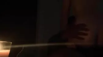 Black Amateur Cowgirl Rides Big BBC in Hidden Cam Homemade Interracial Porn