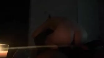 Black Amateur Cowgirl Rides Big BBC in Hidden Cam Homemade Interracial Porn