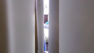 Spying on My Roommate Hidden Cam Masturbation with Big Ass and Dildo