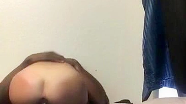 Interracial College Girl Gets Ridden Hard by BBC in Homemade Amateur Porn