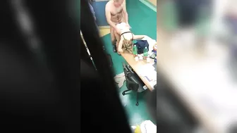 Sexy Co-Workers Caught on Hidden Cam! Amateur MILFs in Office Action