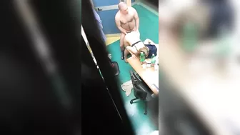 Sexy Co-Workers Caught on Hidden Cam! Amateur MILFs in Office Action