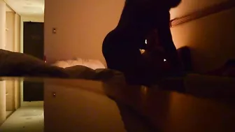 Asian Pussy Amateur Doggy Style with Big Black Cock Hidden Cam