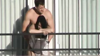 MILF Mom Gets Caught on Hidden Cam during Balcony Fuck with Amateur Hubby MILF Mom Gets Caught on Hidden Cam during Balcony Fuck with Amateur Hubby