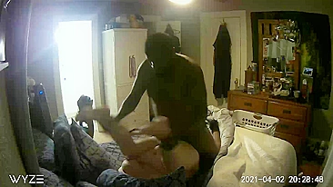 MILF Caught Cheating with Big Black Cock on Hidden Cam