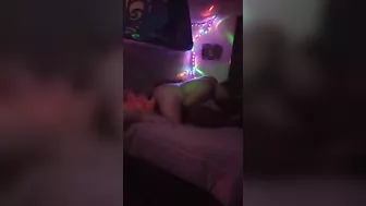 Amateur Interracial Threesome Caught on Hidden Cam