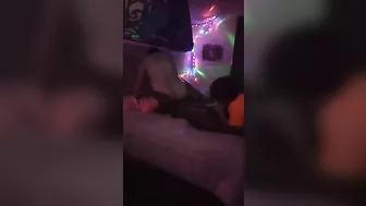 Amateur Interracial Threesome Caught on Hidden Cam