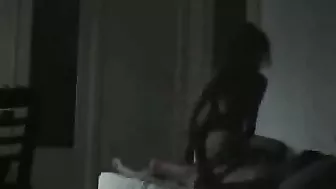 Ride 'Em Cowgirl! Hidden Cam Captures Big Tits & Booty Call