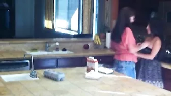 Spy on Lesbian Lovers' Secret Cam Session with Orgasmic Licking and Pussy Eating