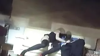 Spy on Hidden Interracial Blowjob with Big Cocks & Moaning