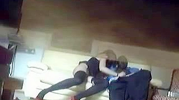 Spy on Hidden Interracial Blowjob with Big Cocks & Moaning