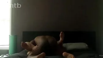 Interracial Amateur Fuck Session Caught on Hidden Cam