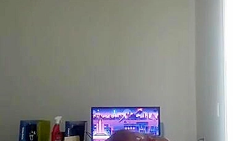 Amateur Ebony Cowgirl Rides Hidden Cam