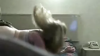 Spy on Hidden Cam Hotel Hookup - Amateur Blonde Doggy Homemade Interracial Voyeur