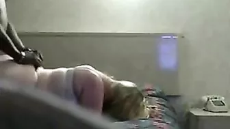 Spy on Hidden Cam Hotel Hookup - Amateur Blonde Doggy Homemade Interracial Voyeur