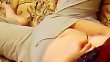 Spy on My Busty Sister Solo Masturbation Session