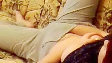 Spy on My Busty Sister Solo Masturbation Session