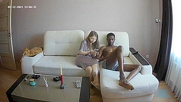 Spy on Hidden Interracial Amateur BBC Homemade Cam