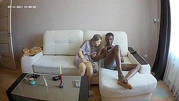 Spy on Hidden Interracial Amateur BBC Homemade Cam