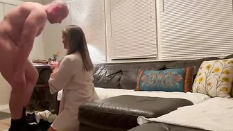 Caught on Camera! Wife Secret Cuckold Fetish with Buff Lover