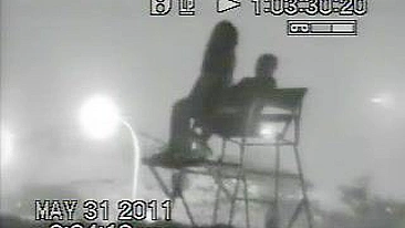 Exposed on the Beach - Amateur Hidden Cam Porn at Memorial Day