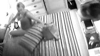 MILF Mom Secret Solo Fingering on Hidden Cam