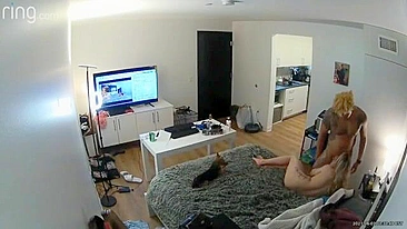 Interracial Cheating Caught on Hidden Cam - Amateur Homemade Porn